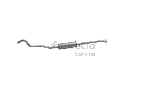 Mittelschalldämpfer FS40240 Faurecia 852873 OPEL, FIAT, VAUXHALL