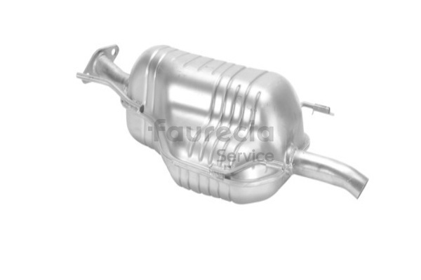Hátsó hangtompító 24422992 Faurecia FS40383 OPEL, FIAT, VAUXHALL