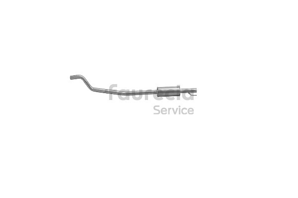 Forreste lyddæmper Faurecia FS40416