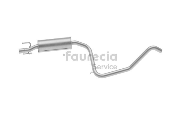 Mittelschalldämpfer FS40433 Faurecia 5852963 OPEL, FIAT, VAUXHALL