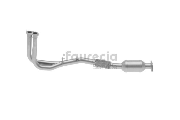 Catalytic converter 8.58.076 Faurecia FS40445K VAUXHALL, FIAT, OPEL