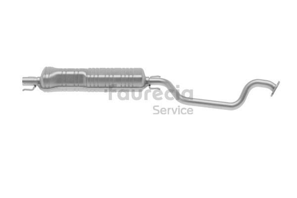 Mittelschalldämpfer FS40452 Faurecia 5852114 OPEL, FIAT, VAUXHALL