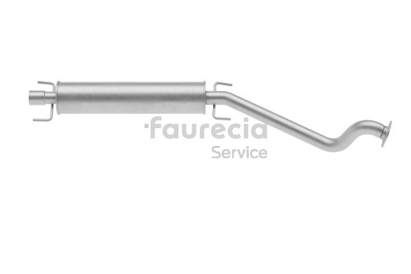 Forreste lyddæmper Faurecia FS40504