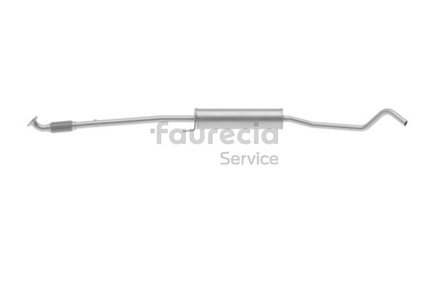Μεσαίο καζανάκι εξάτμισης Faurecia FS40510
