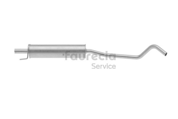 Μεσαίο καζανάκι εξάτμισης Faurecia FS40512