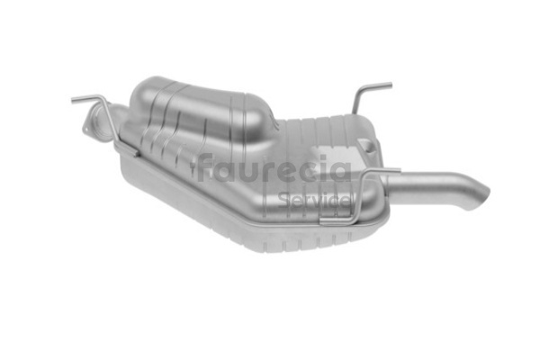 Hátsó hangtompító 8 52 418 Faurecia FS40582 OPEL, FIAT, VAUXHALL