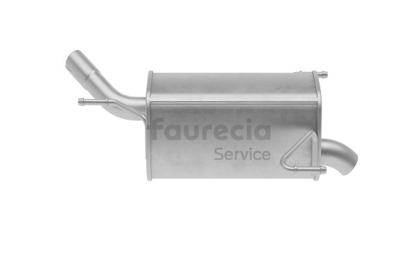 Silencieux arrière 58 52 124 Faurecia FS40618 OPEL, FIAT, VAUXHALL