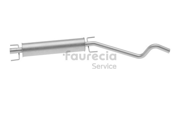 Silenziatore centrale Faurecia FS40715