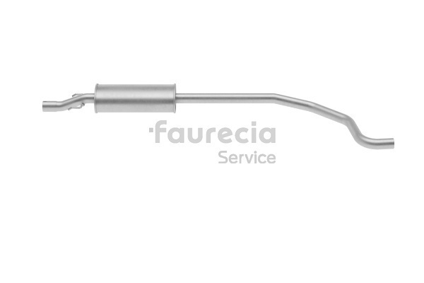 Forreste lyddemper Faurecia FS40855
