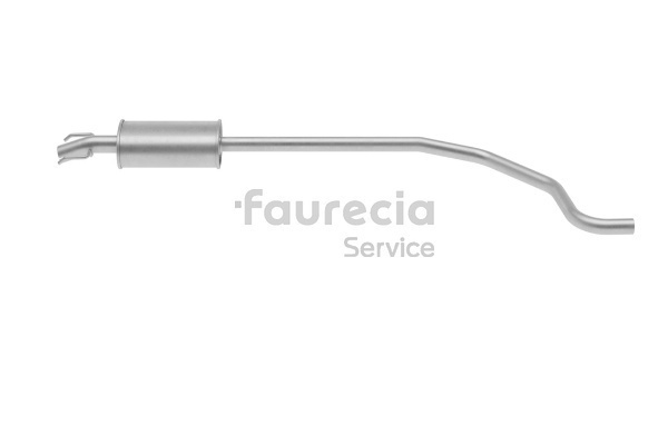 Forreste lyddemper Faurecia FS40862