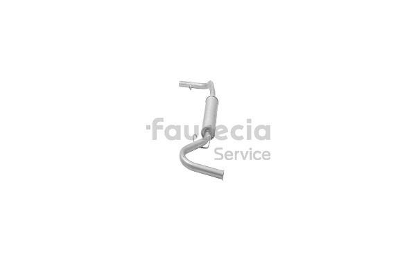 Einddemper, uitlaat Faurecia FS45023