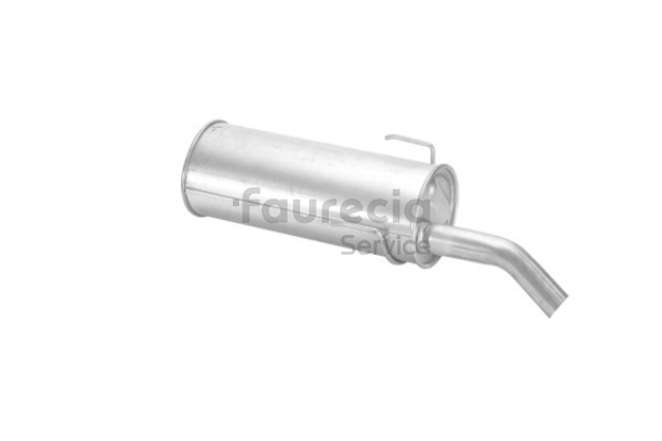 Hátsó hangtompító 1726-66 Faurecia FS45087 PEUGEOT, CITROЁN, DS, TALBOT
