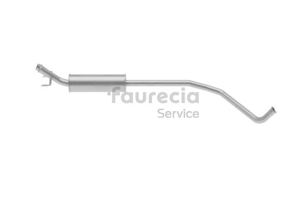 Forreste lyddæmper Faurecia FS45217