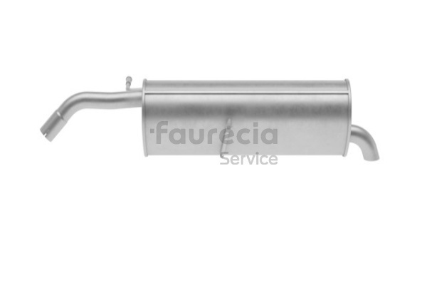 Rear silencer 1730GV Faurecia FS45233 PEUGEOT, CITROЁN