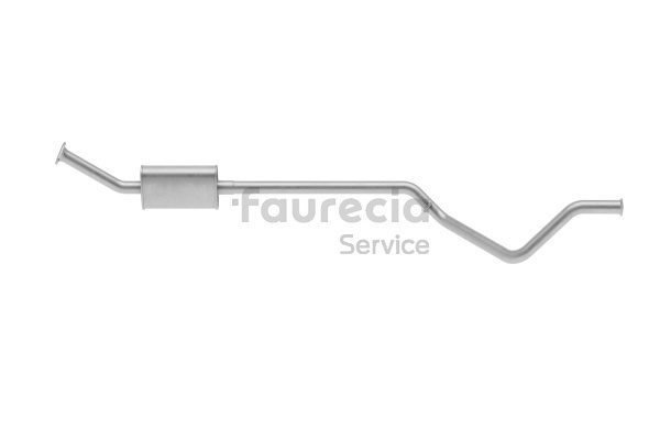 Stredni tlumic vyfuku 1717 R3 Faurecia FS45382 PEUGEOT, CITROЁN, TALBOT