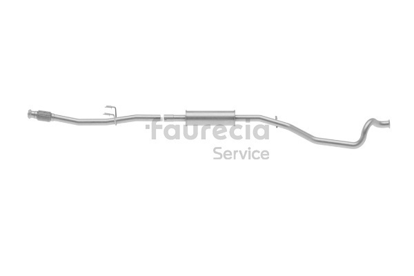 Forreste lyddæmper Faurecia FS45416