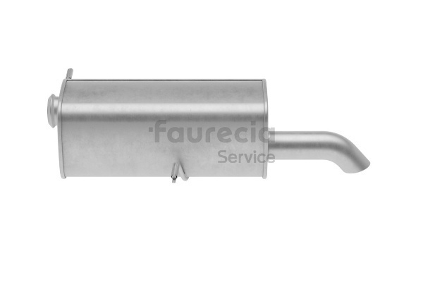 Hátsó hangtompító 1726-KW Faurecia FS45462 PEUGEOT, CITROЁN, DS, TALBOT