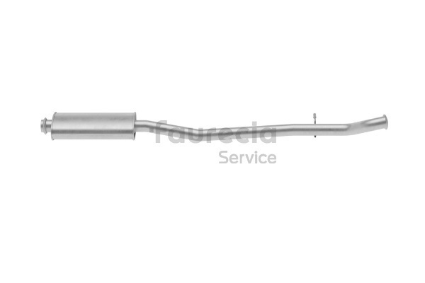 Mittelschalldämpfer FS45555 Faurecia 1717C7 PEUGEOT, CITROЁN, DS, TALBOT