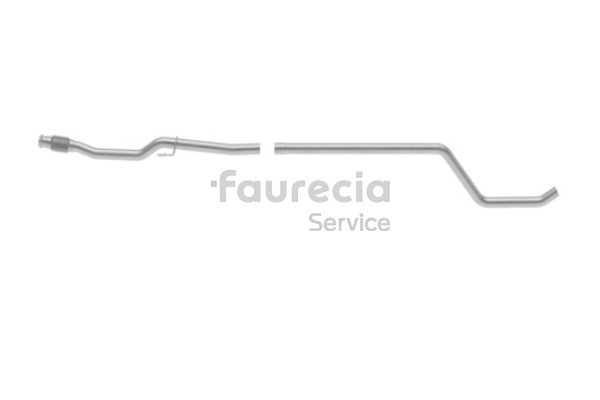 Изпускателна тръба 1717.FA Faurecia FS45805 PEUGEOT, CITROЁN, DS