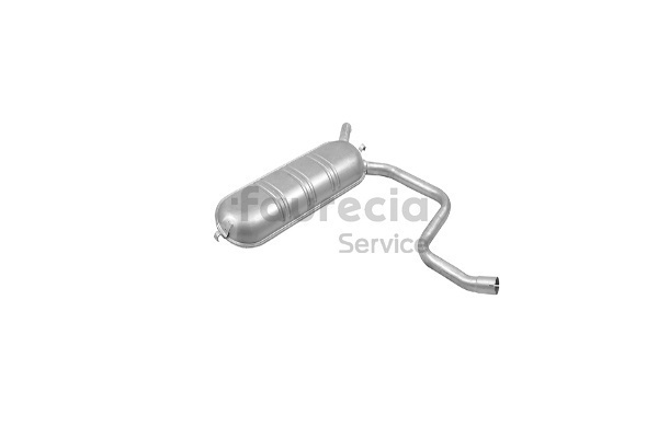 Endschalldämpfer FS50065 Faurecia 1244902521 MERCEDES-BENZ