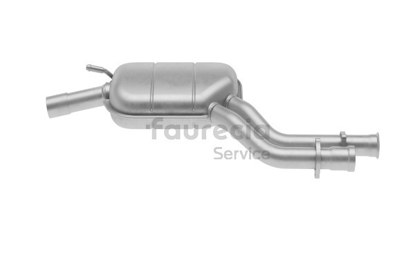 Mittelschalldämpfer FS50072 Faurecia 1244919701 MERCEDES-BENZ
