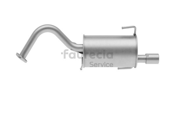 Endschalldämpfer FS53008 Faurecia 201005F600 NISSAN