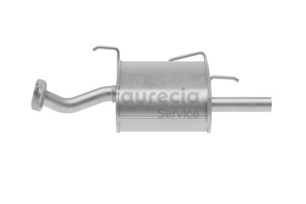 Rear silencer 20100-5M710 Faurecia FS53385 NISSAN