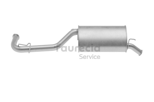Endschalldämpfer FS55039 Faurecia 7700797709 RENAULT, DACIA, RENAULT TRUCKS