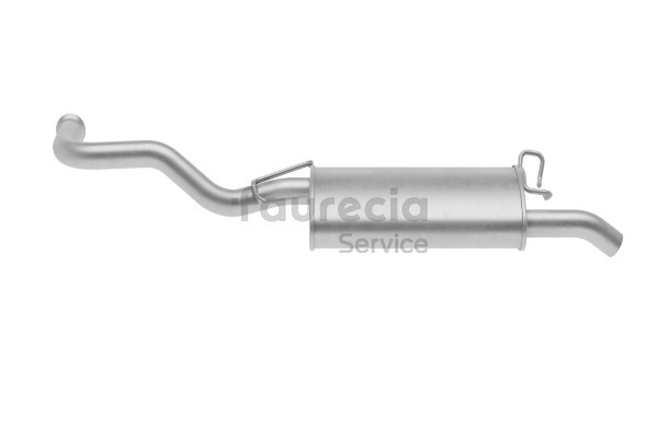 Endschalldämpfer FS55205 Faurecia 7701470157 RENAULT, DACIA