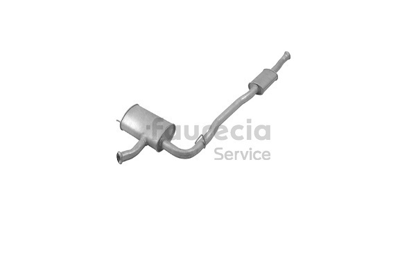 Middle silencer 7700798197 Faurecia FS55266 RENAULT, DACIA, RENAULT TRUCKS