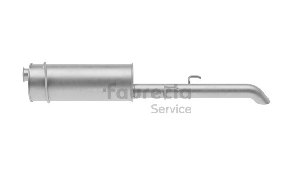 Faurecia FS55296 Achterdemper Renault Master III Bus 2.3 dCi FWD (JV0C, JV0D, JV0H, JV0G, JV0J) 125 Pk Diesel 2022