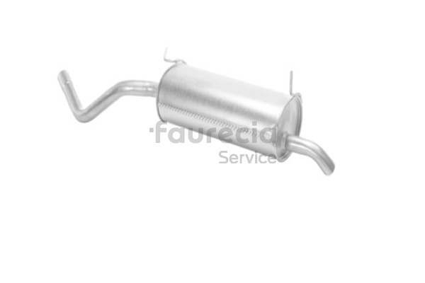 Endschalldämpfer FS55417 Faurecia 7700844697 RENAULT, DACIA, RENAULT TRUCKS