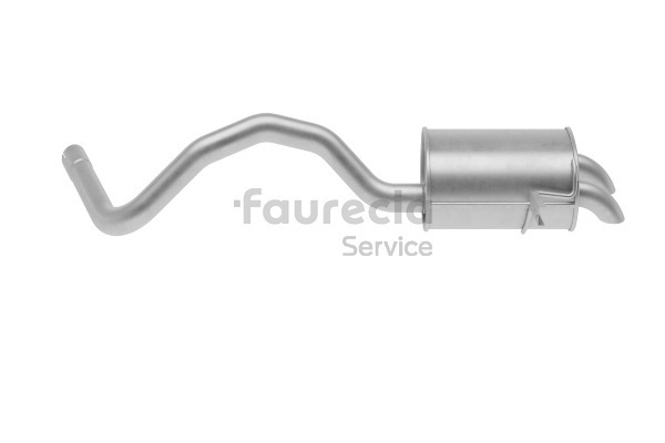 Faurecia FS55428 Endschalldämpfer RENAULT SCÉNIC 2.0 dCi 150 PS Diesel