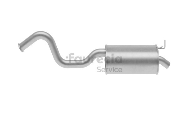 Einddemper 82 00 162 359 Faurecia FS55662 RENAULT, DACIA