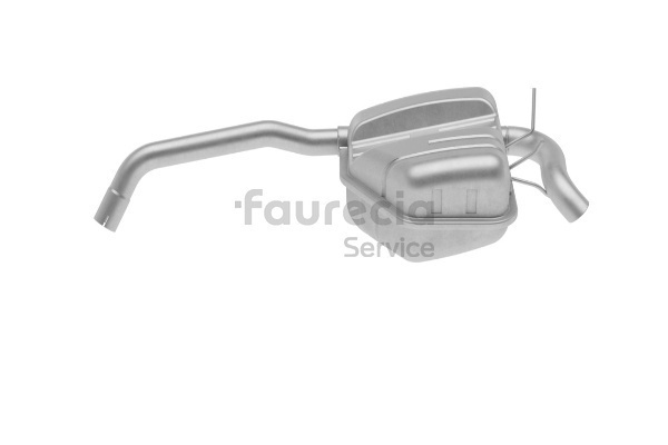 Endschalldämpfer FS55720 Faurecia 7700414799 RENAULT, DACIA