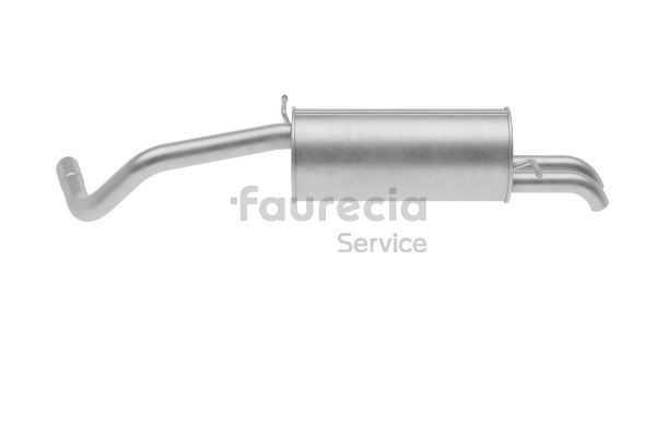 Endschalldämpfer 6Q9 253 609 AF Faurecia FS60051 VW, AUDI, SKODA, SEAT