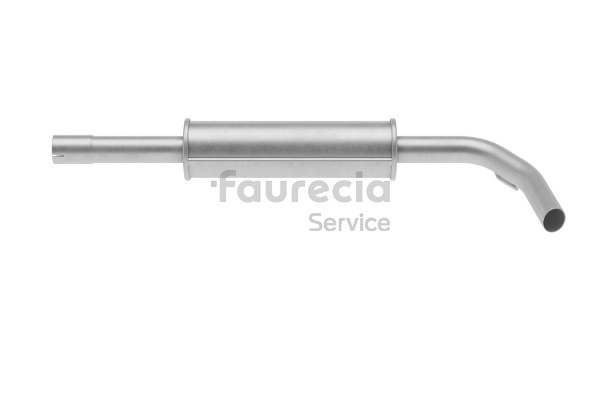Mittelschalldämpfer 6K6253409H Faurecia FS63028 VW, AUDI, FORD, SKODA, SEAT