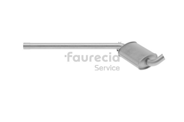 Faurecia FS63055 Middle silencer Middle silencer 1L0.253.409 D Faurecia FS63055 VW, AUDI, SKODA, SEAT