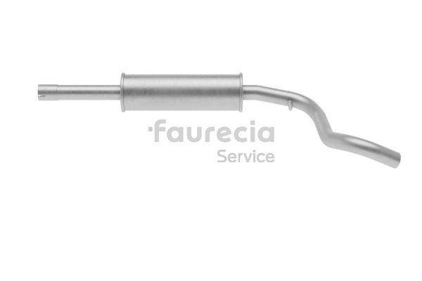 Mittelschalldämpfer 6X0.253.209.D Faurecia FS63082 VW, AUDI, SKODA, SEAT