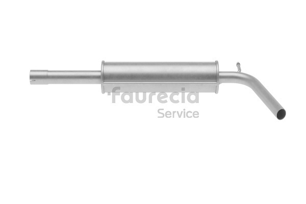 Mittelschalldämpfer 6Y0253209C Faurecia FS63182 VW, AUDI, SKODA, SEAT