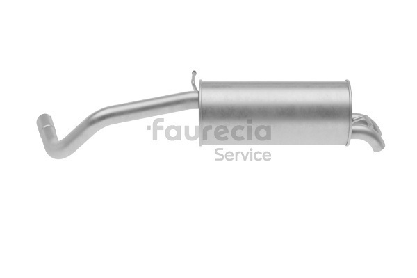 Endschalldämpfer 6Q6.253.609.AF Faurecia FS63194 VW, AUDI, SKODA, SEAT