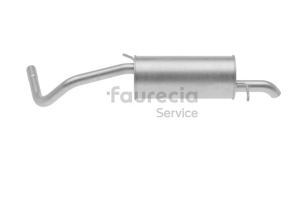 Endschalldämpfer FS63280 Faurecia 6Q9253609AD VW, AUDI, SKODA, SEAT
