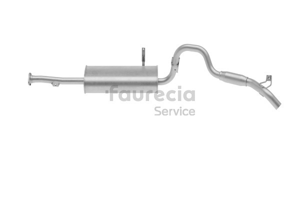 Endschalldämpfer FS67009 Faurecia 1430085C00 SUZUKI
