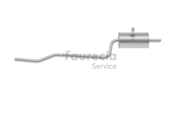 Endschalldämpfer FS70448 Faurecia 174301B070 TOYOTA, WIESMANN