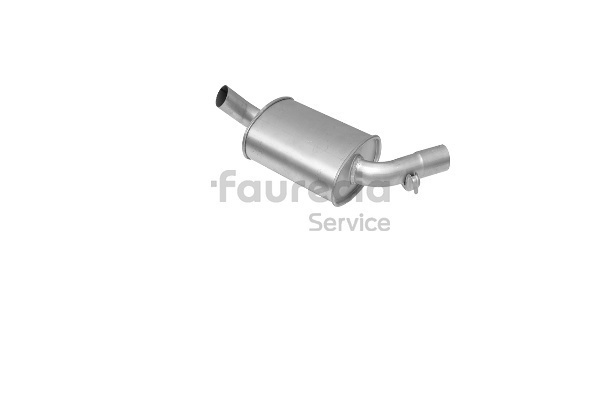 Resonator udstødning Faurecia FS80084