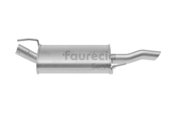 Endschalldämpfer FS80121 Faurecia 1H6253609P VW, AUDI, SKODA, SEAT