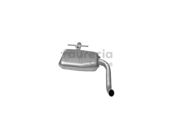 Silencieux intermédiaire 1H0.253.409C Faurecia FS80124 VOLKSWAGEN, AUDI, SKODA, SEAT, CUPRA