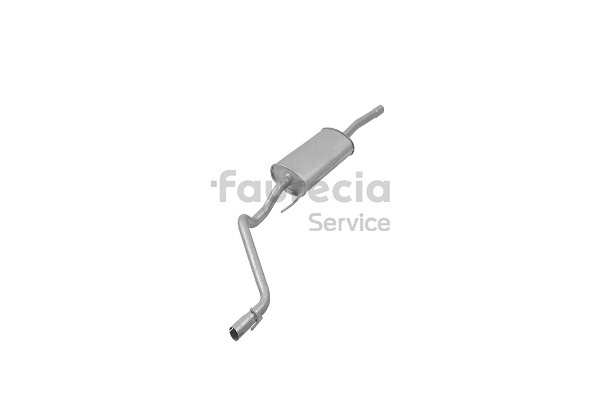 Endschalldämpfer FS80147 Faurecia JZW253609 VW, AUDI, SKODA, SEAT