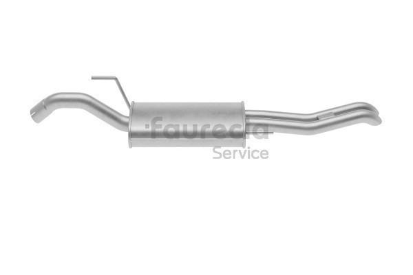 Endschalldämpfer FS80289 Faurecia 3A0253609P VW, AUDI, SKODA, SEAT