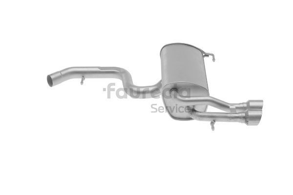 Endschalldämpfer FS80296 Faurecia 5N0253609AF VW, AUDI, SKODA, SEAT